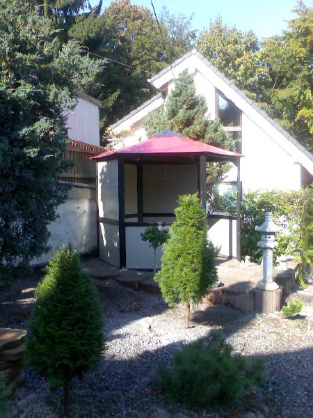 Gartenpavillon, Koihaus, Garten